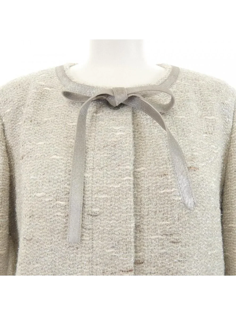 Chanel Vintage Collarless Jacket